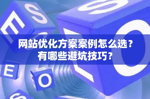 网站优化方案案例怎么选？有哪些避坑技巧？